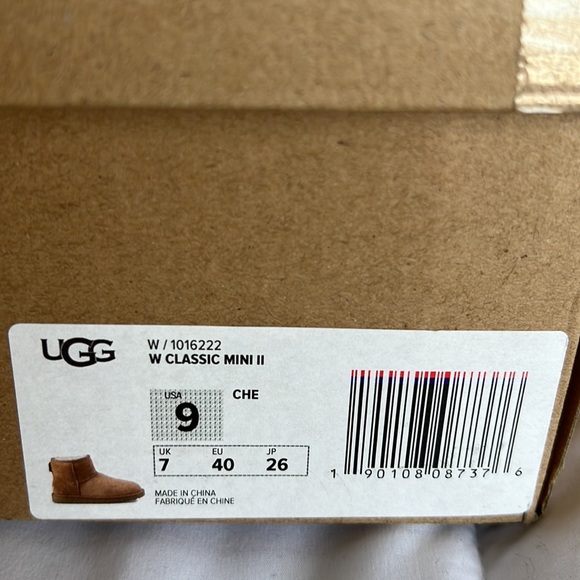 UGG Classic Mini II Boot in Chestnut - Picture 8 of 11